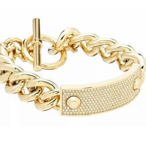 Michael Kors Gold Plaque Bracelet